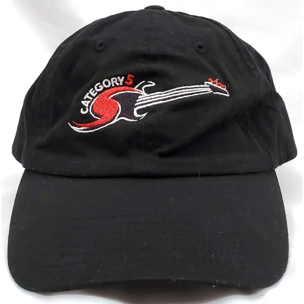 BIG X CATEGORY 5 black baseball hat cap advertising music amplifiers guitar amps
